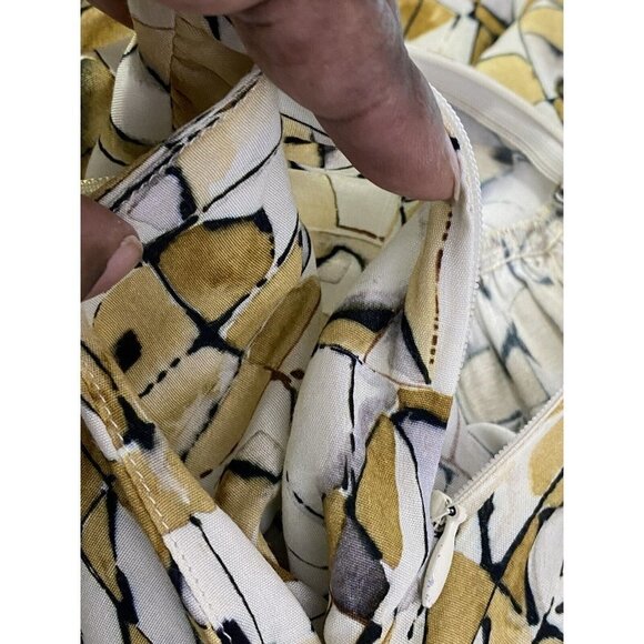 Sita Murt Women's Yellow One Shoulder Dress Size 36 EU/ Size Small USA - Picture 6 of 11